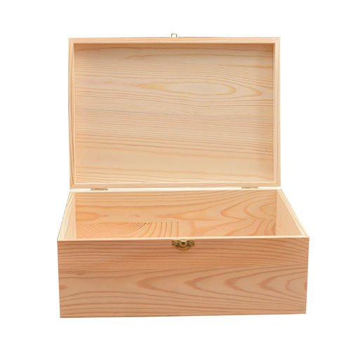 Wooden Storage Box - Color: Unfinished Or Customzied