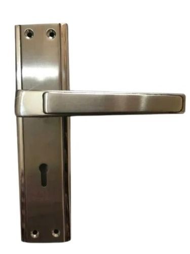 Silver 5 Inches 250 Gram Corrosion Resistance Polished Finish Stainless Steel Door Lock