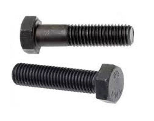 Hex Head Polished Finish Carbon Steel High Tensile Fasteners Application: Industrial