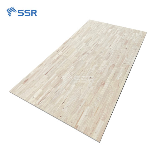 Customized Rubber Wood Finger Joint Board - 8-12% Moisture, Lengths 3650-5900mm, Widths 650-1210mm, Thicknesses 18-70mm | D4 Glue, Both Sides Sanded, Grit 180-240
