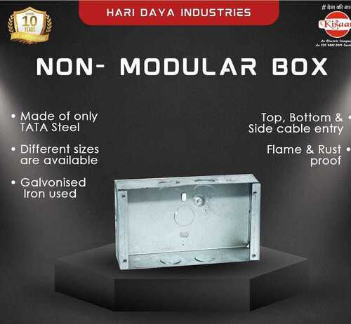 Corrosion Resistant Gi Non Modular Box Accuracy: 100  %