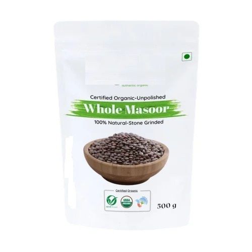 Organically Cultivated Round Healthy Dried Pure Whole Form Masoor Dal Admixture (%): No