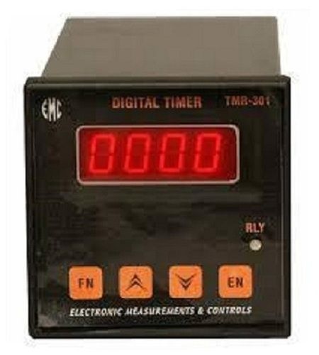 Black Easy To Port Electric Lightweight Plastic Programmable Digital Timer