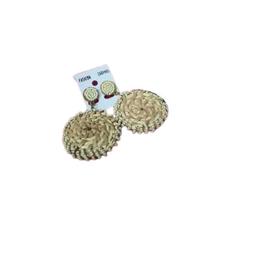 Round Shape Handmade Earrings Set For Ladies Gender: Women