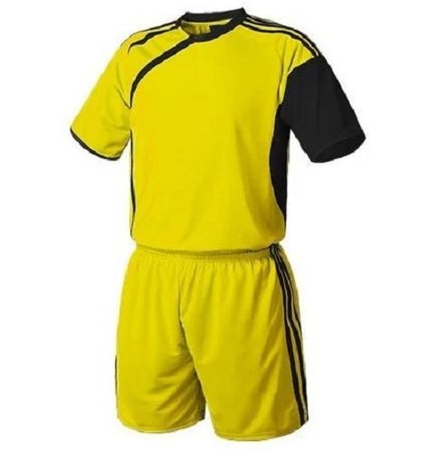 Multicolor Polyester New Design Sports Apparel - Black Yellow Pattern