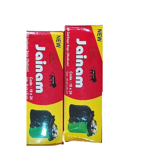 Black Plastic Garbage Bag Pack of 30 Bags with Holding Capacity of Upto 10 Kg
