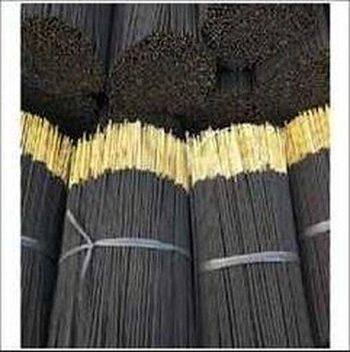 Easy to Clean Black Bamboo Raw Agarbatti With 15-20 Burning Time