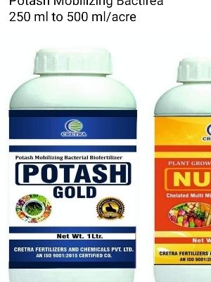 1 Liter Potash Mobilizing Liquid Bio Fertilizer For Agriculture Use Cas No 685