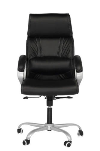 Black Color Non Foldable Rotatable Boss Office Chair