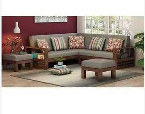 L Shaped Fancy Design Sofa Set For Home At Best Price In Vadodara | Lotus  Innovations