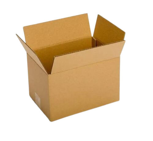 5kg Sqaure Matt Lamination Stamping Plain Corrugated Boxes 