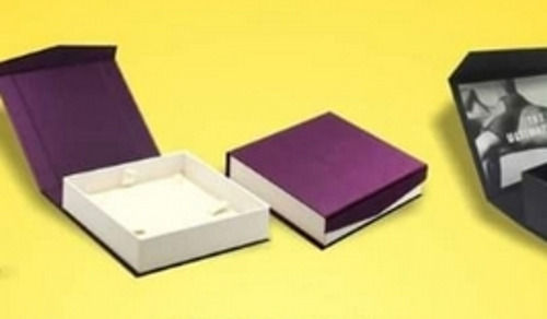 Customized Plain Square Rigid Boxes For Packaging Use