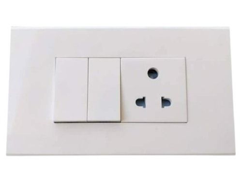 67 5.9 X 4.3 X 4.1 Cm White 240 Voltage Electric Switch Board Application: Home