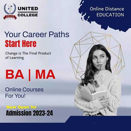 Ba And Ma Correspondence Courses