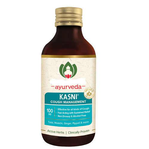 Ayurvedic Liquid Rapid Relief Cough Syrup For Children And Adults