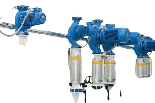 Electric Single Phase Centrifugal Pump - Color: Blue