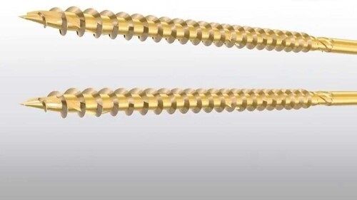 Golden Finish Mild Steel Fisher Screw For Wall Plugging at Best Price ...