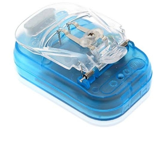 Portable Mobile Phone Battery Charger - Plastic Body,  Compact Size, Blue Color | Easy to Use for Mobile Charging Applications