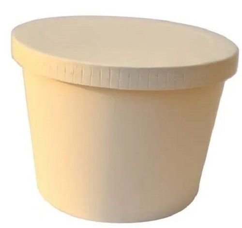 50 Ml Round Plain Paper Container For Food Packing