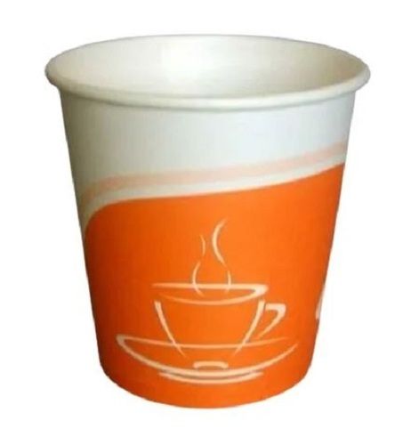 60 Ml Capacity Round Printed Disposable Paper Tea Cups