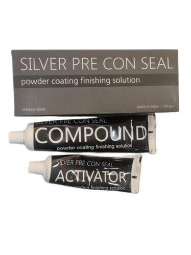 White Silver Pre Con Seal Powder Coating Putty