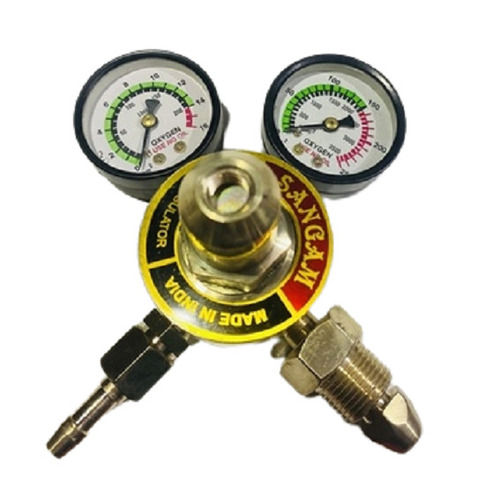 Double Gauge Oxygen Pressure Regulator (Pack Of 1x26 Pieces)