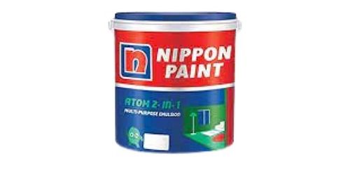 Nippon Atom 2 In 1 Multipurpose Emulsion For Interior And Exterior Application: Wall