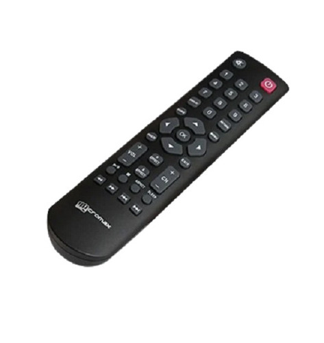 Black Plastic Material Micromax Tv Remote Control