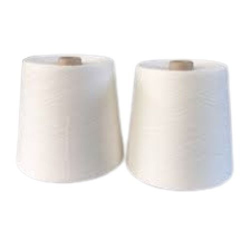Eco Friendly Plain Round Shape Pure Cotton Yarn