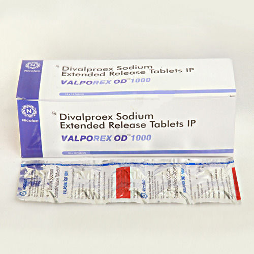 Valporex OD 1000 Divalproex Sodium Tablet