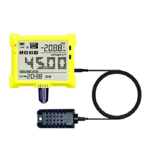 Easy To Handle Plastic Wireless Digital Temperature Plastic Humidity Meter Application: For Industrial