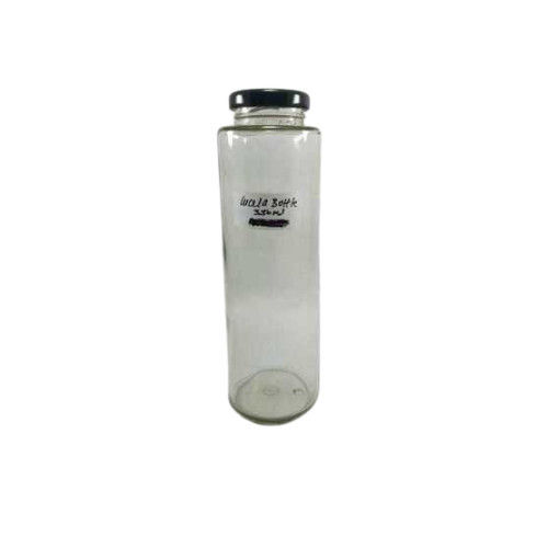 Transparent 350ml Lucela DM Glass Bottle