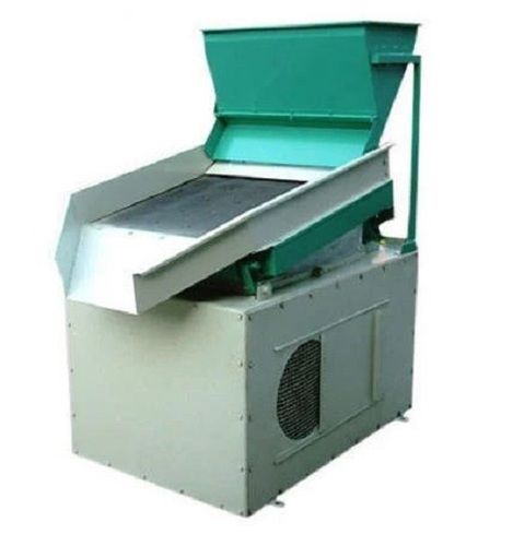 Single Phase 3500 Watt 4 Ton Capacity Rectangular Mild Steel Automatic Destoner Application: For Industrial Purposes