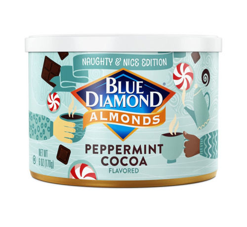 Peppermint Cocoa Flavored Blue Diamond Almonds