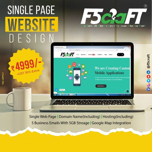 Single Page Designing Services