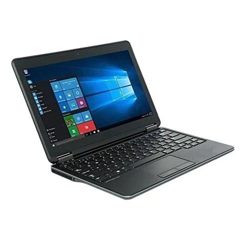  लाइट वेट स्लीक डिज़ाइन प्रोसेसर कोर I7 Dell Latitude E7240 लैपटॉप उपलब्ध रंग: काला