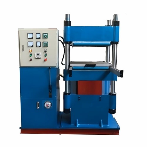 300 Mm Stroke 5 Hp Motor Compression Moulding Machine For Industrial Use - Color: Multicolor