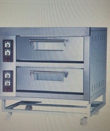 Corrosion And Rust Resistant Stainless Steel Electric Double Deck Oven