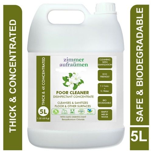 Eco Friendly Disinfectant Concentrate Floor Cleaner, Packaging Size : 5 L