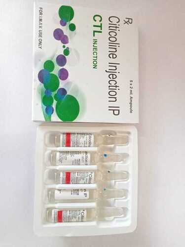Ctl Citicoline Injection (Pack Of 5x2ml Ampoule)