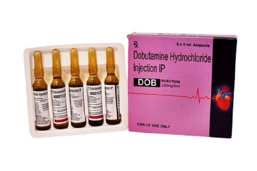 Dob Injection For Iv Use Only (Pack Of 5X5Ml Ampoule) Shelf Life: 2 Years