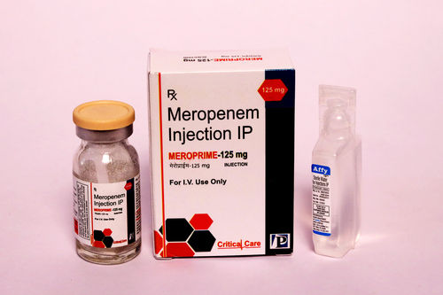 Meroprime 125mg Injection for IV Use Only