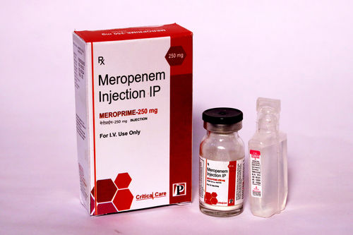 Meroprime 250mg Injection for IV Use Only