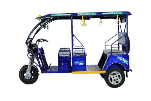 5 Seater Passenger Diamond Shakti Slx E-Rickshaw with Iron Roof