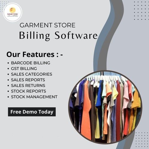 Offline And Online Garment Store Billing Software