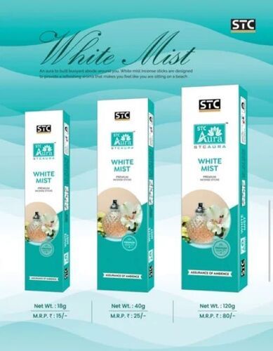 White Mist Bamboo Stc Aura Premium Incense Stick For Aromatic
