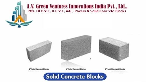 solid concrete block