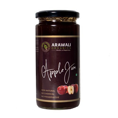 100% Natural And Organic Apple Jam (Arawali) Weight: 450.00 Grams (G)