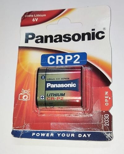 3400mah Crp2 Panasonic Lithium Battery