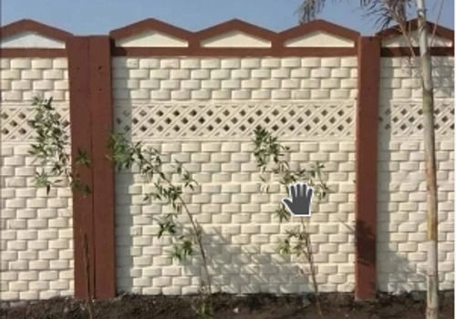 6 Feet Readymade Decorative Precast Compound Wall